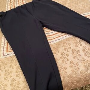 J.Jill pants/leggings, black, rayon blend, elastic waist, XL